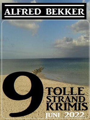 cover image of 9 tolle Strandkrimis Juni 2022